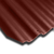 Фиброчерепица FADOCO™️ ROOF 150 (Стандарт) 870х980 оксидно-красный (RAL3009)