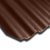 Фиброчерепица FADOCO™️ ROOF 150 (Стандарт) 870х980 коричневый (RAL8016)