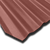 Фиброчерепица FADOCO™️ ROOF 300 (Римский профиль) 580х980 оксидно-красный (RAL3009)